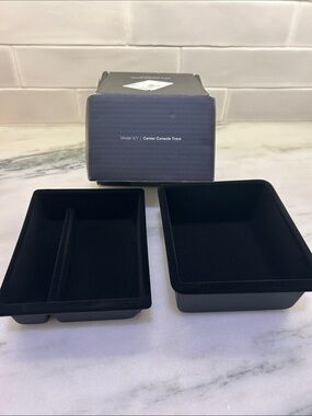 Model 3/Y Center Console Trays Insert - Black Organizer